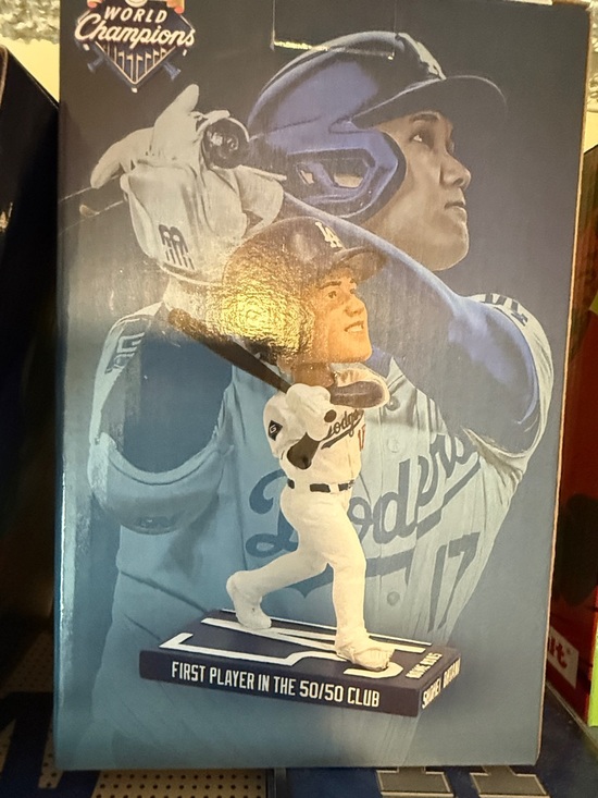 La Dodgers Other - Los Angeles Dodgers Ohtani Bobblehead - Team Collector Figurine 50/50 club